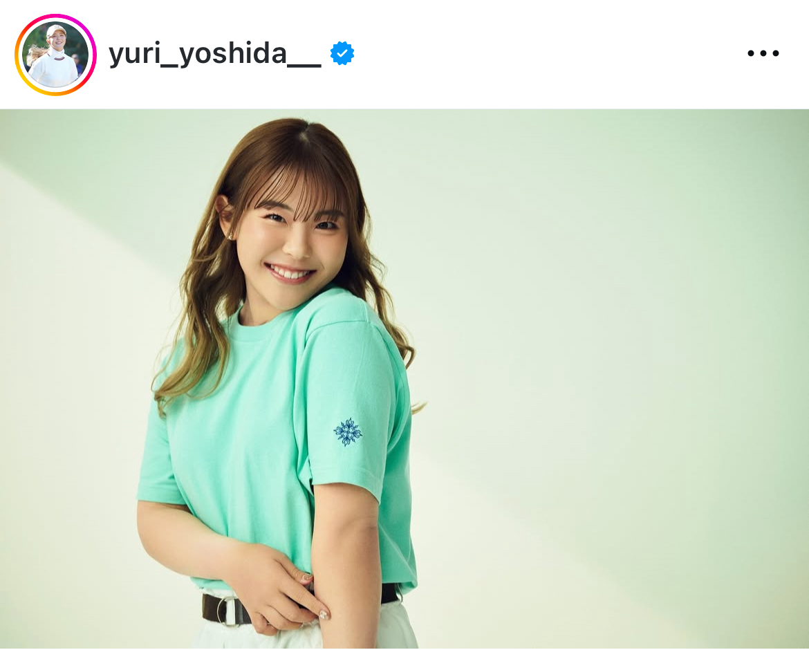吉田優利のインスタグラムから