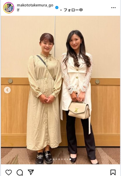 竹村真琴のインスタグラムから