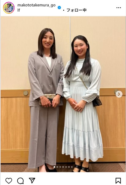 竹村真琴のインスタグラムから