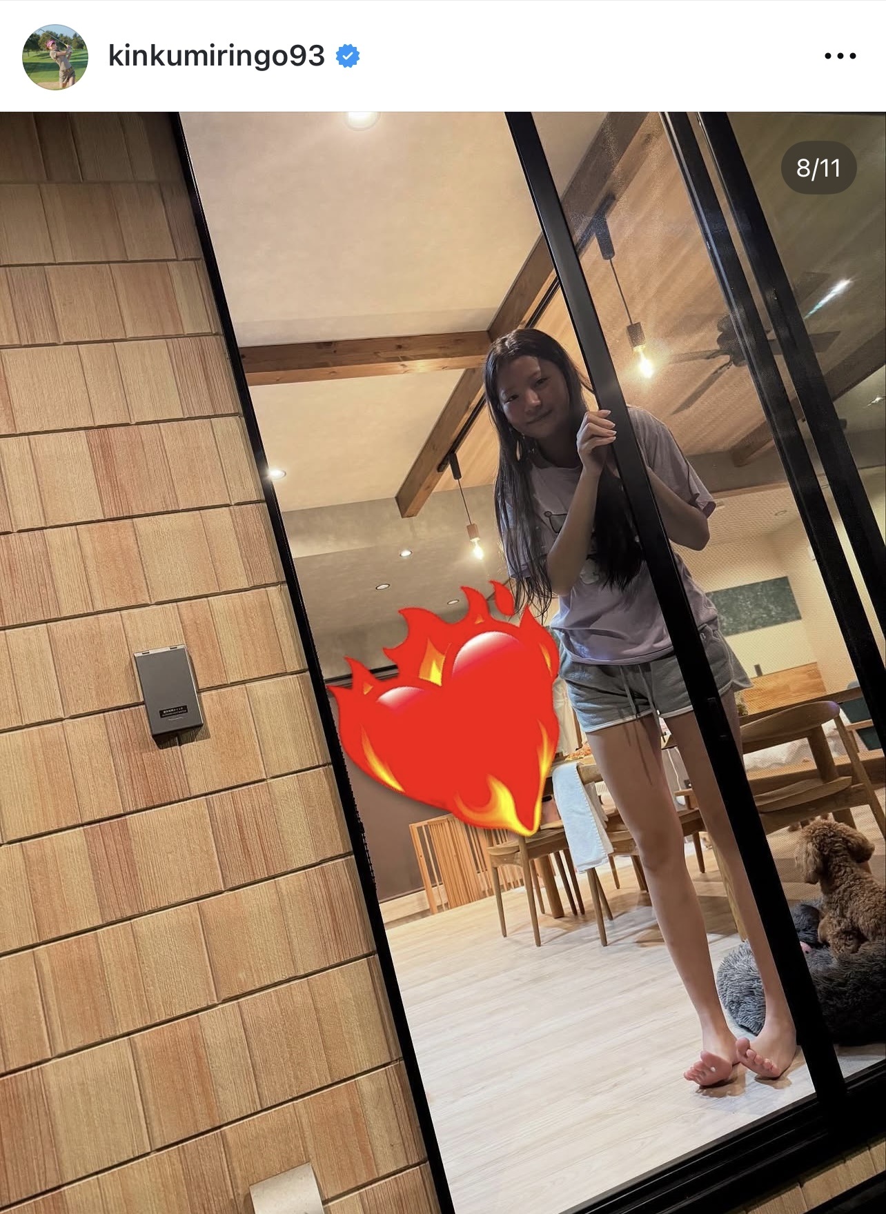 金田久美子のインスタグラムから