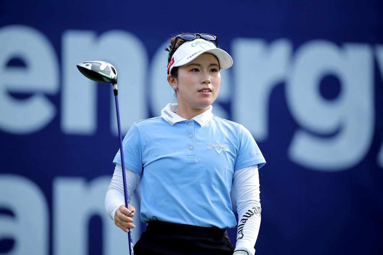 シェブロン選手権第1日を暫定92位で終えた西村優菜（ロイター）