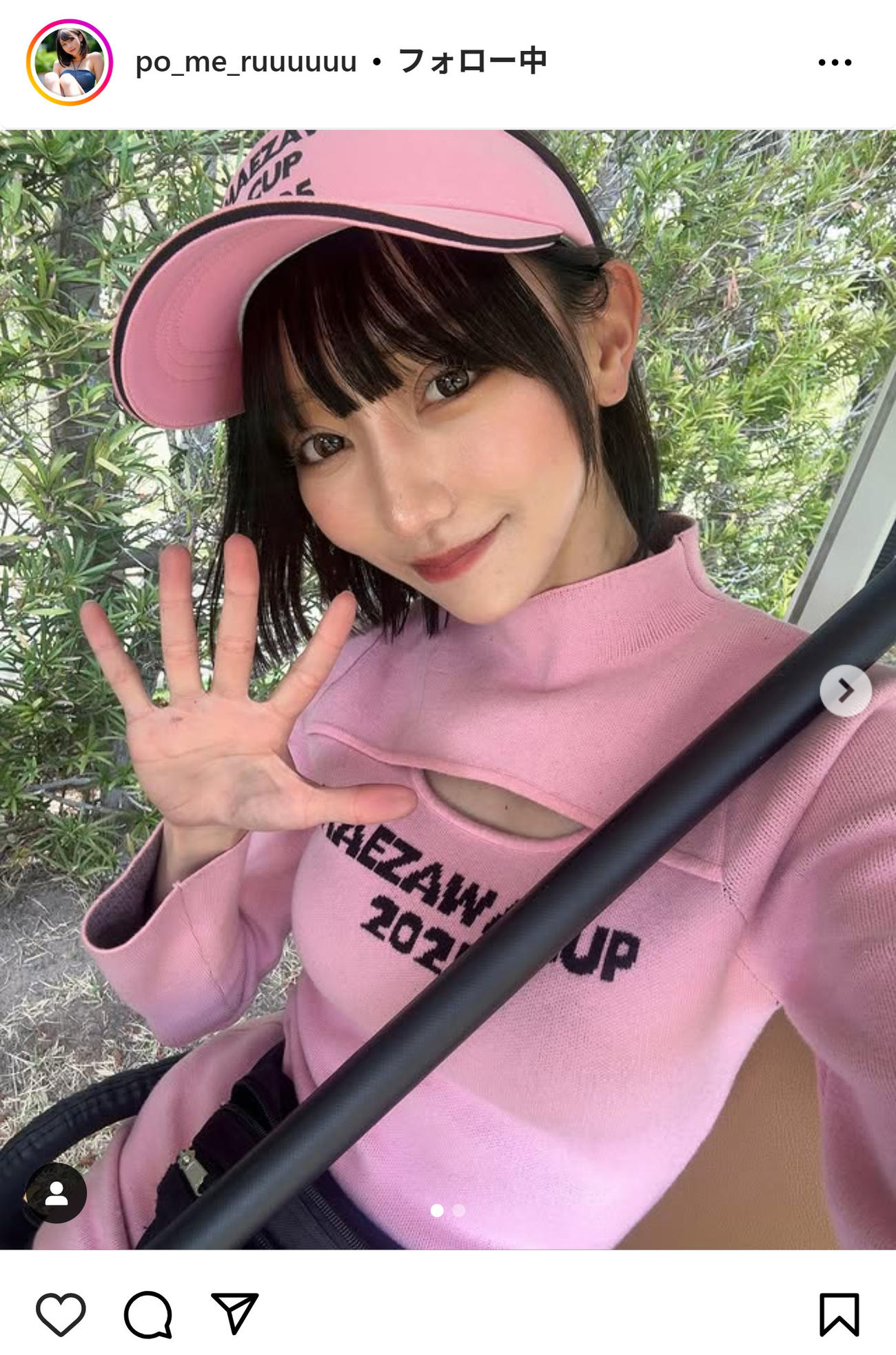ポメラニアンるいのインスタグラムから