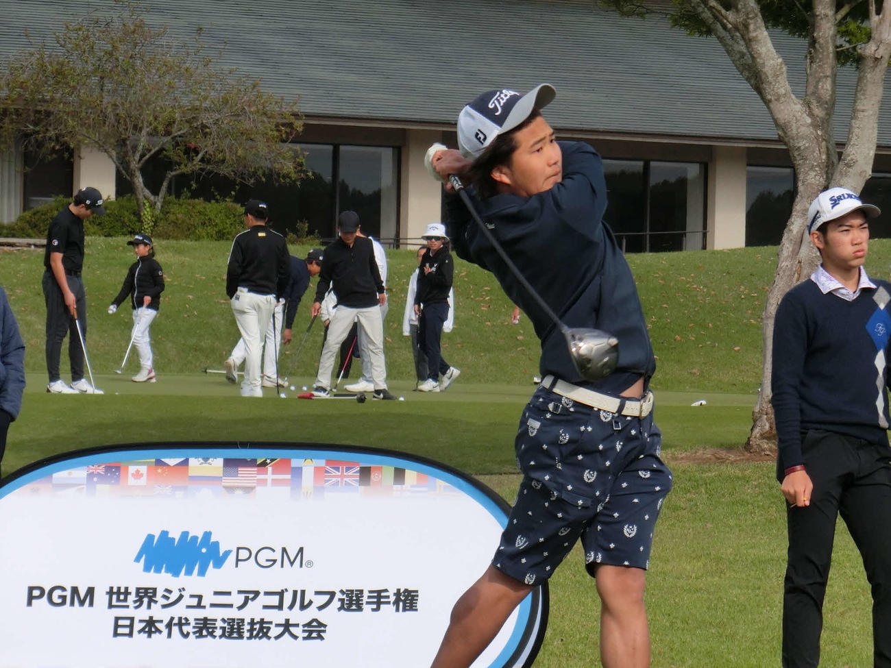 15－18歳の部男子1位の田村瑞樹（C）IJGA