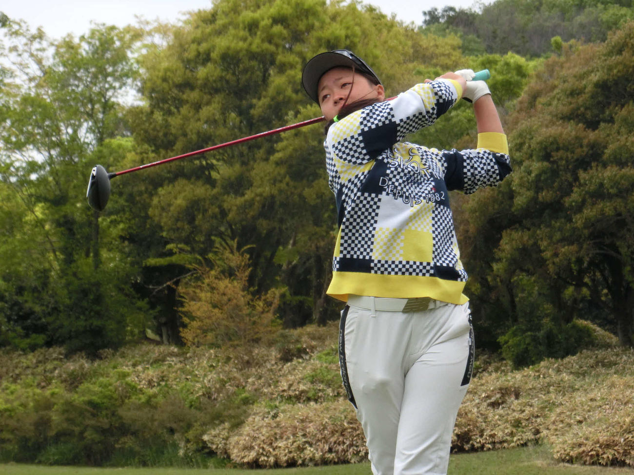15－18歳の部女子1位の田村萌来美（C）IJGA