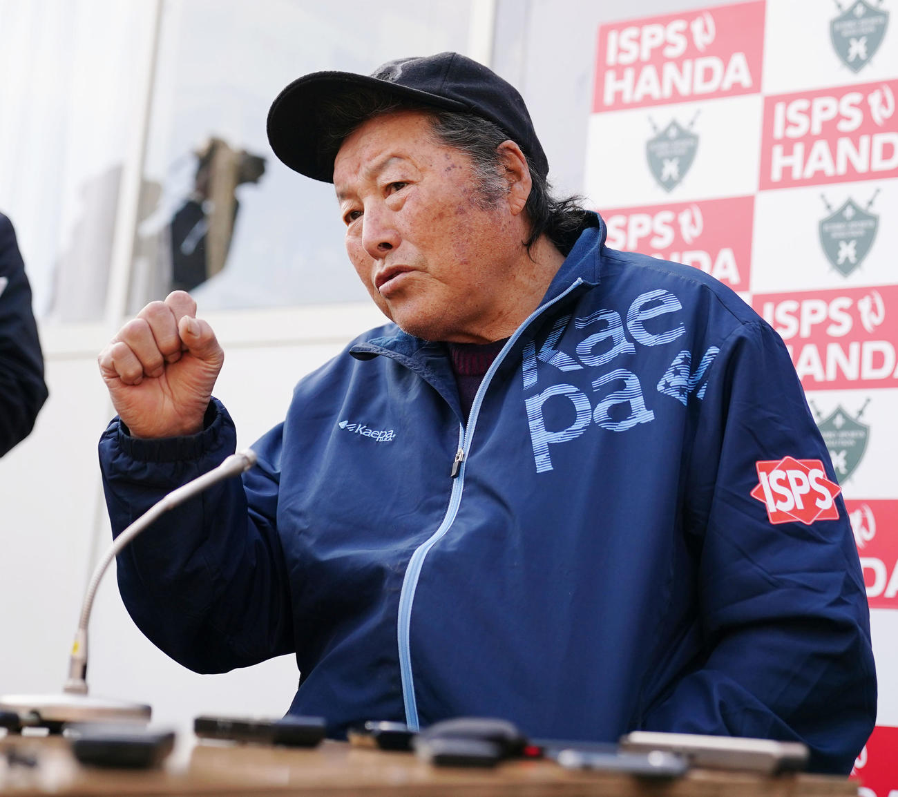 ジャンボ尾崎（2023年撮影）