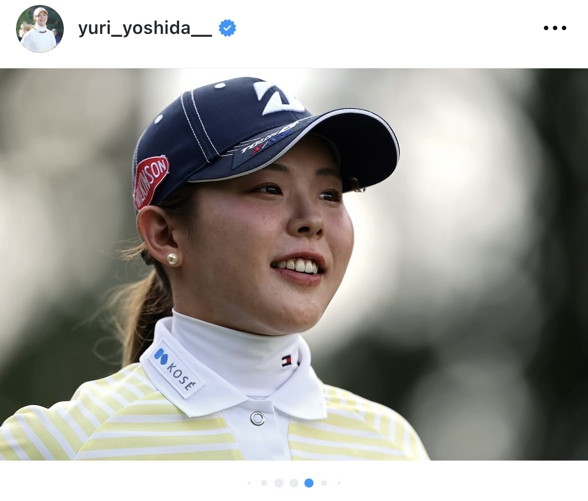 吉田優利のインスタグラムから