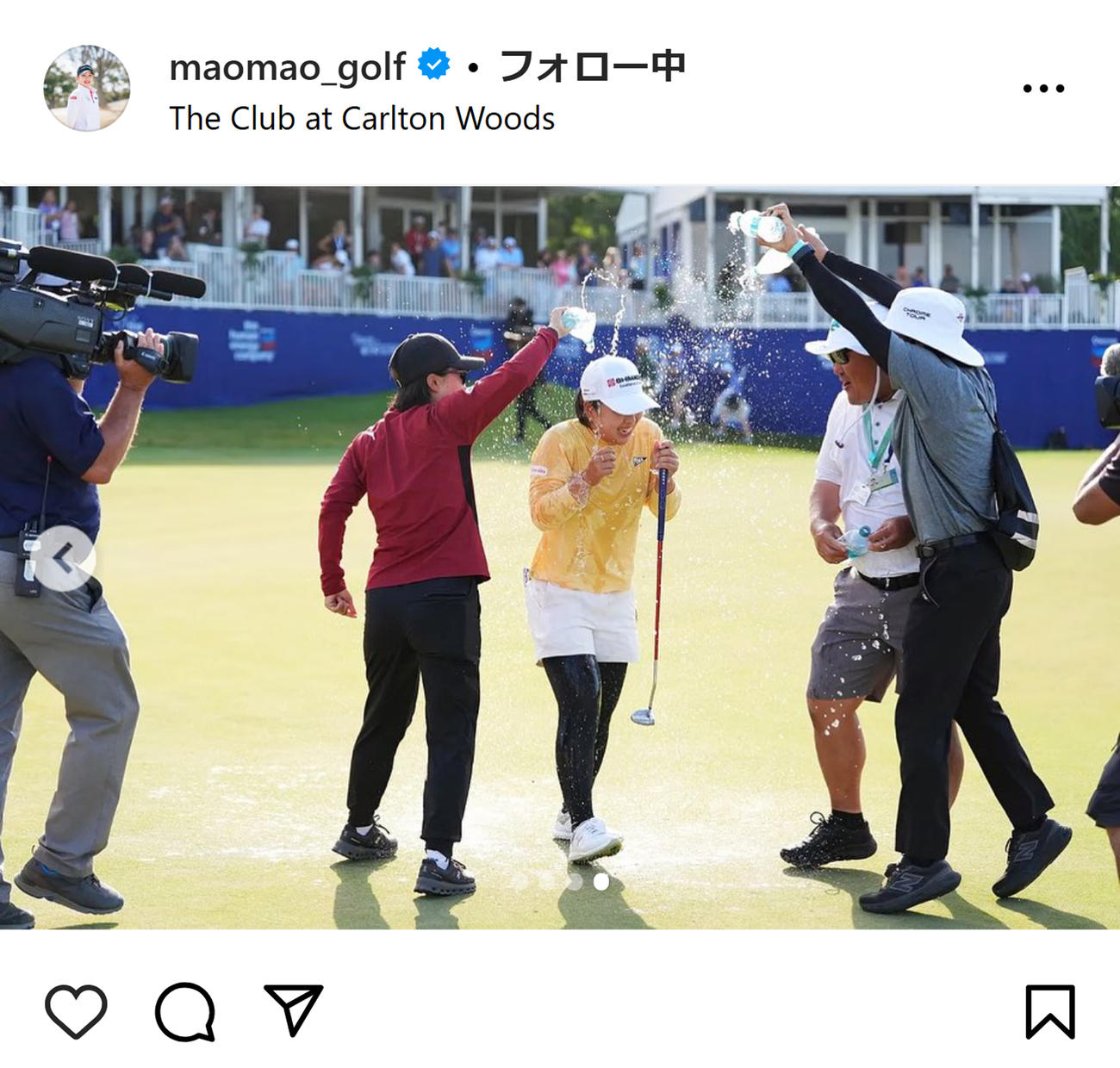 西郷真央のインスタグラムから