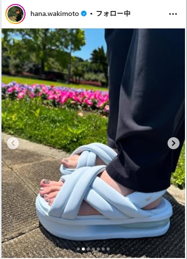 脇元華のインスタグラムから