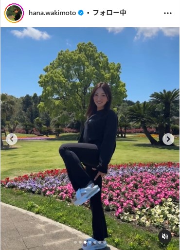 脇元華のインスタグラムから