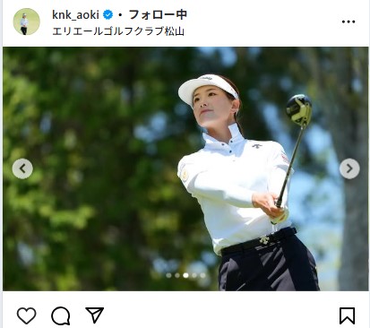 青木香奈子のインスタグラムから