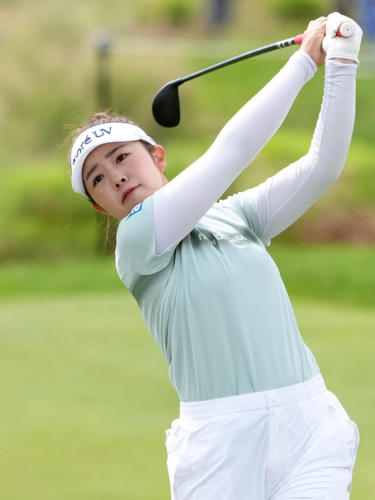 最終ラウンド、通算12アンダーで20位の山下美夢有（共同）