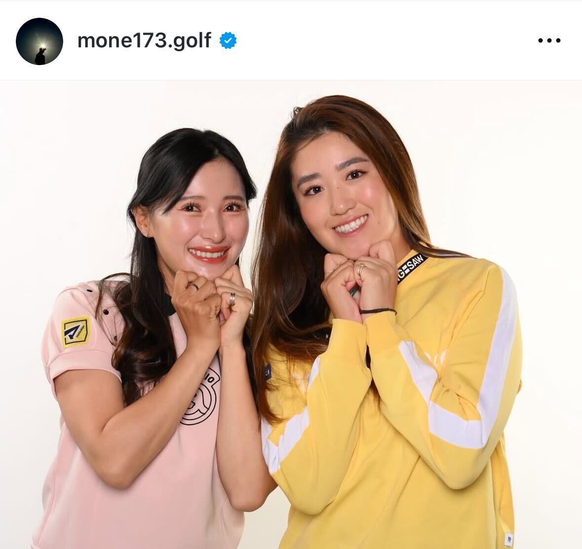 稲見萌寧のインスタグラムから