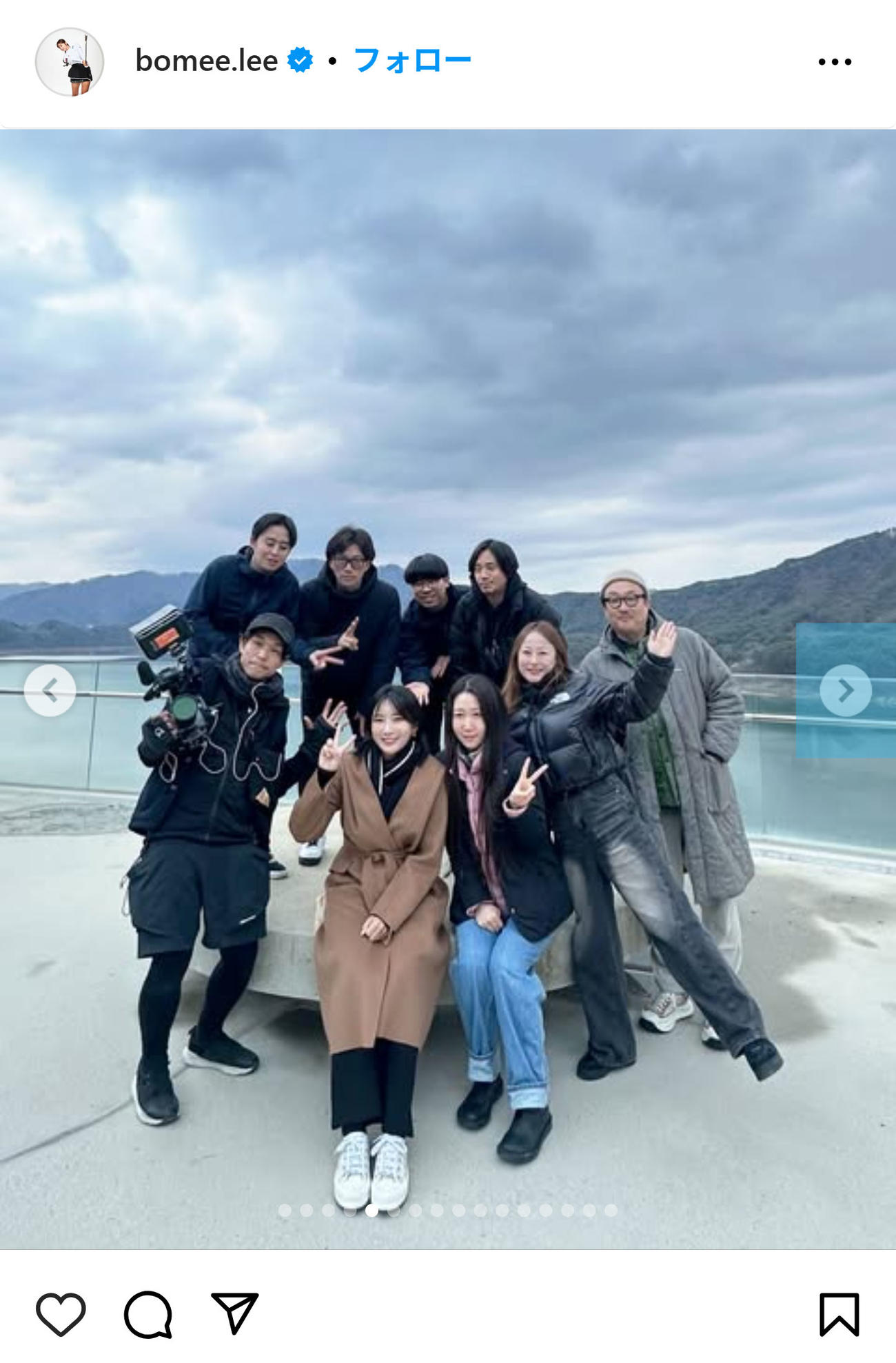 イ・ボミのインスタグラムから
