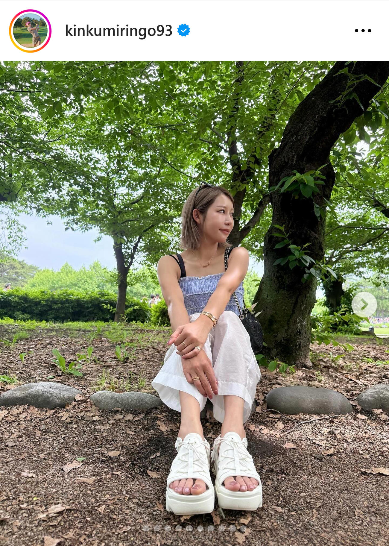 金田久美子のインスタグラムから