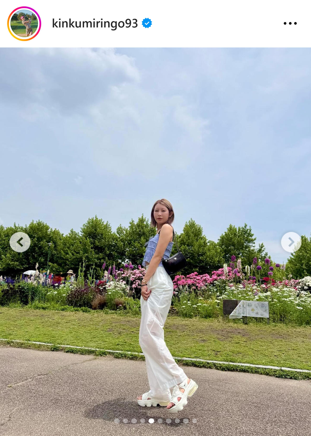 金田久美子のインスタグラムから