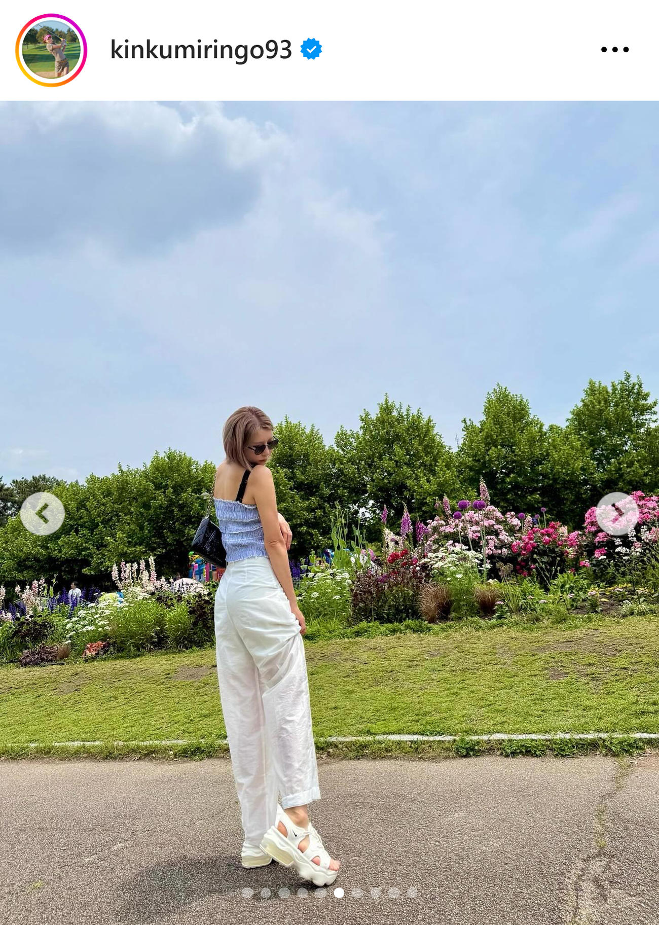 金田久美子のインスタグラムから