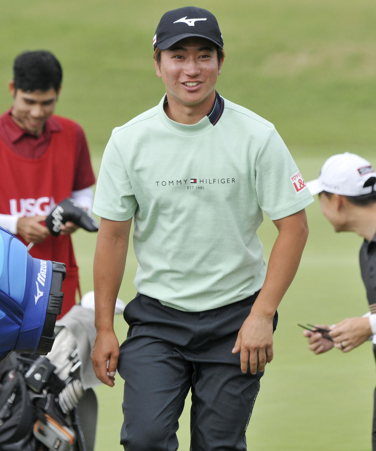 男子ゴルフの全米オープン選手権出場を決めた杉浦悠太（共同）