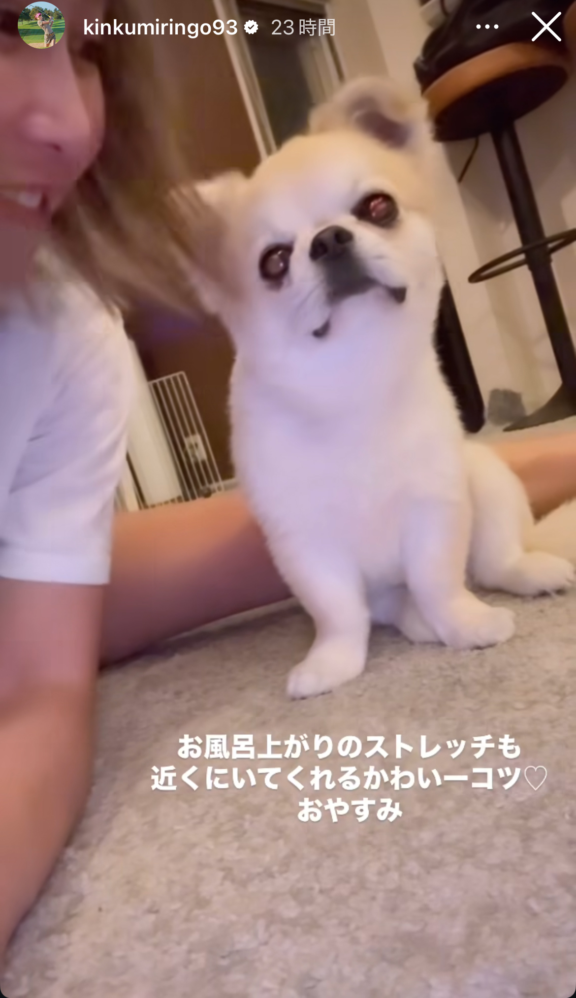 金田久美子のインスタグラムから