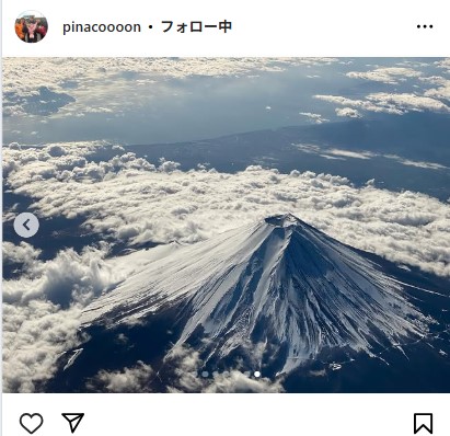 渋野日向子のインスタグラムから