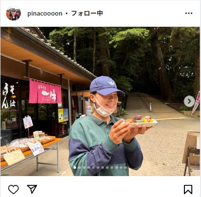 渋野日向子のインスタグラムから
