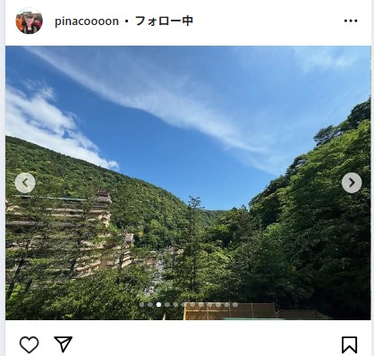 渋野日向子のインスタグラムから