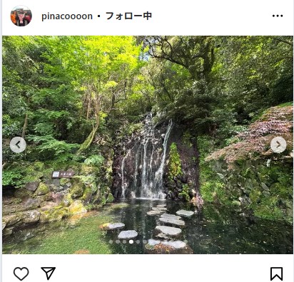 渋野日向子のインスタグラムから