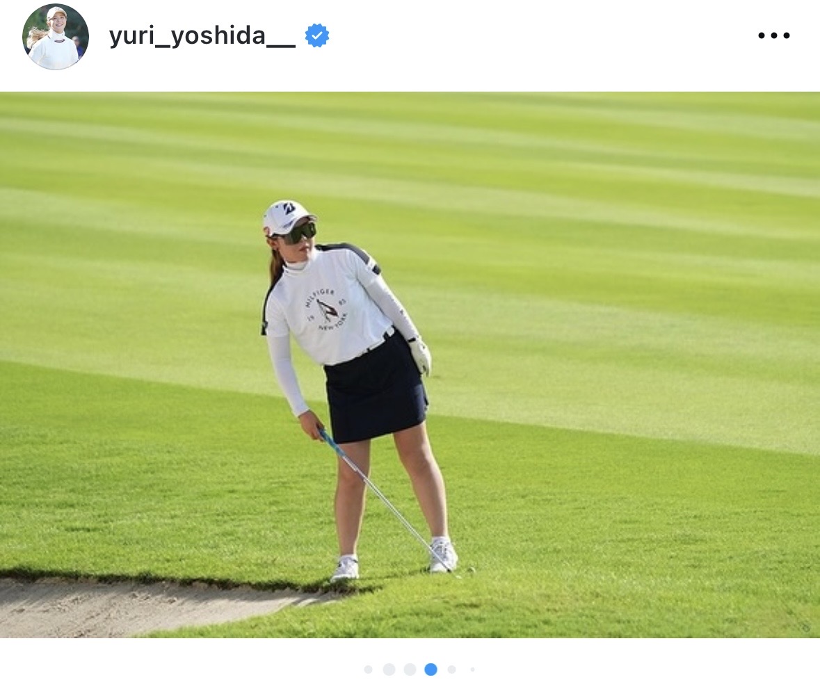 吉田優利のインスタグラムから