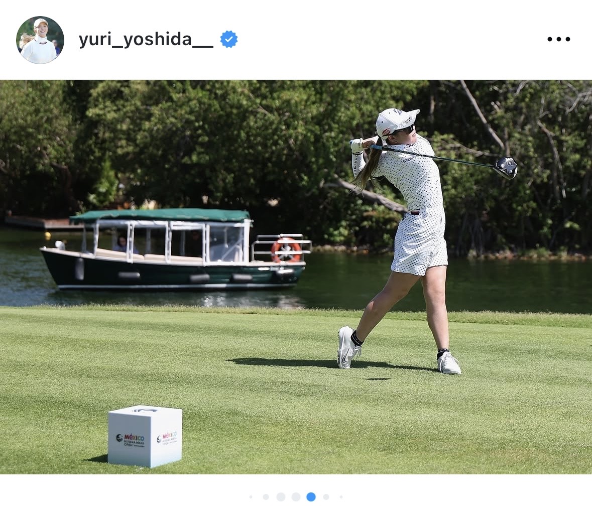吉田優利のインスタグラムから