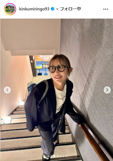 金田久美子のインスタグラムから