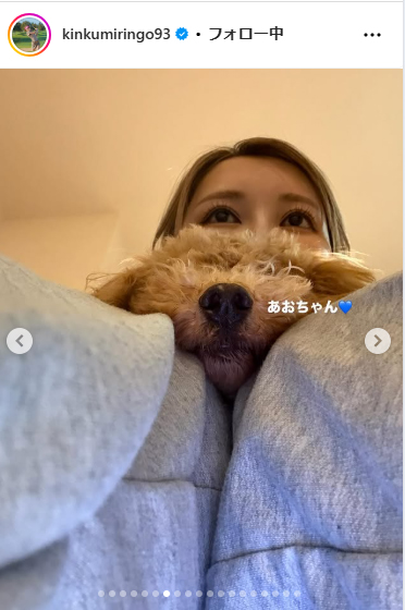 金田久美子のインスタグラムから