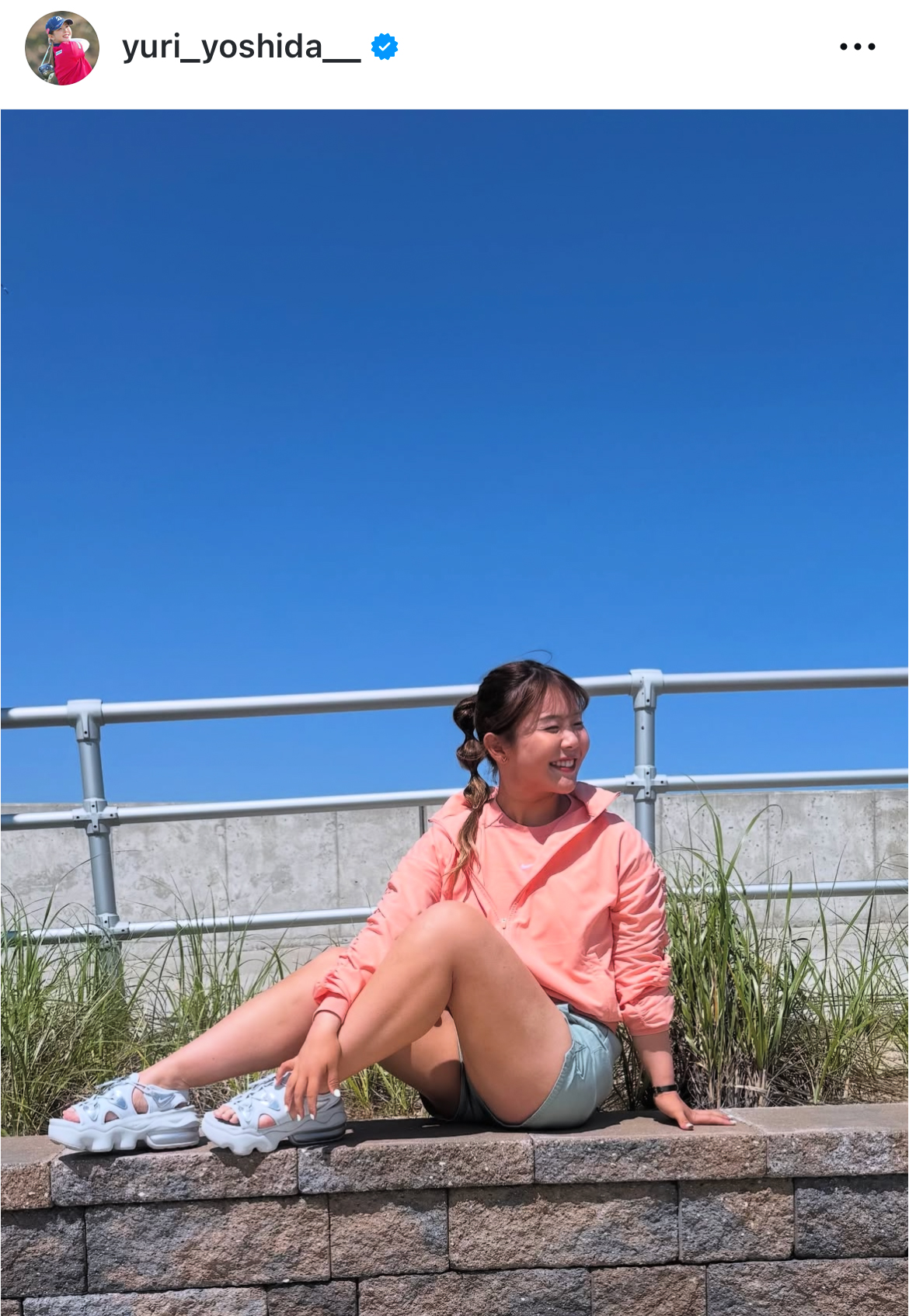 吉田優利のインスタグラムから