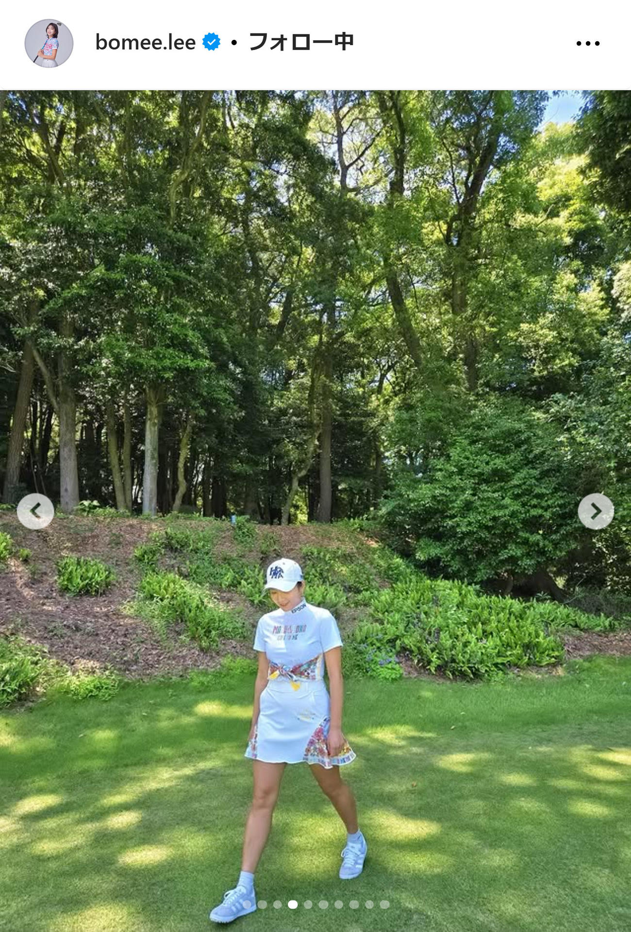 イ・ボミのインスタグラムから
