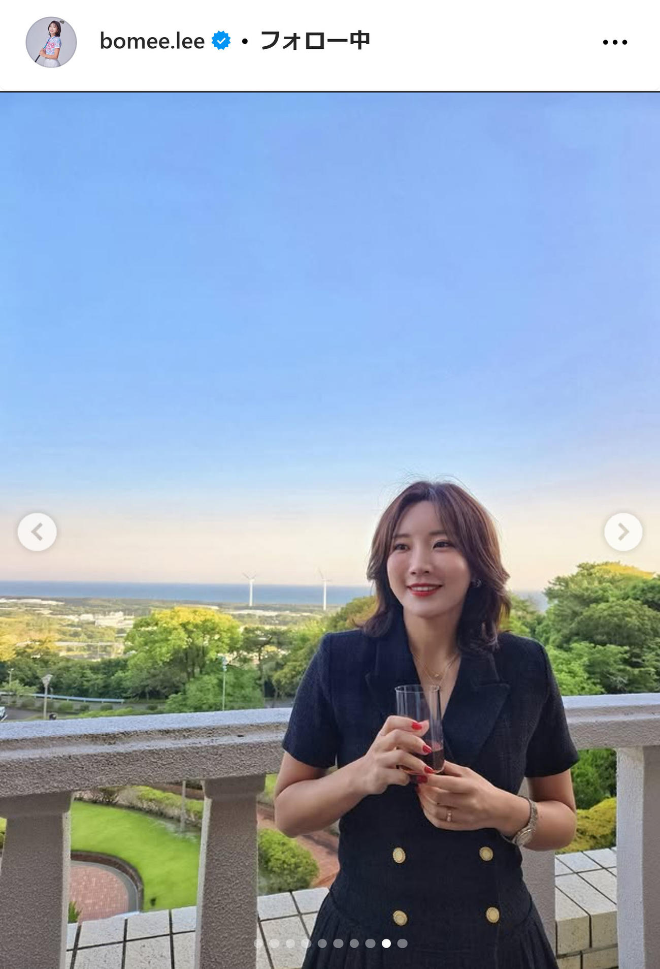 イ・ボミのインスタグラムから