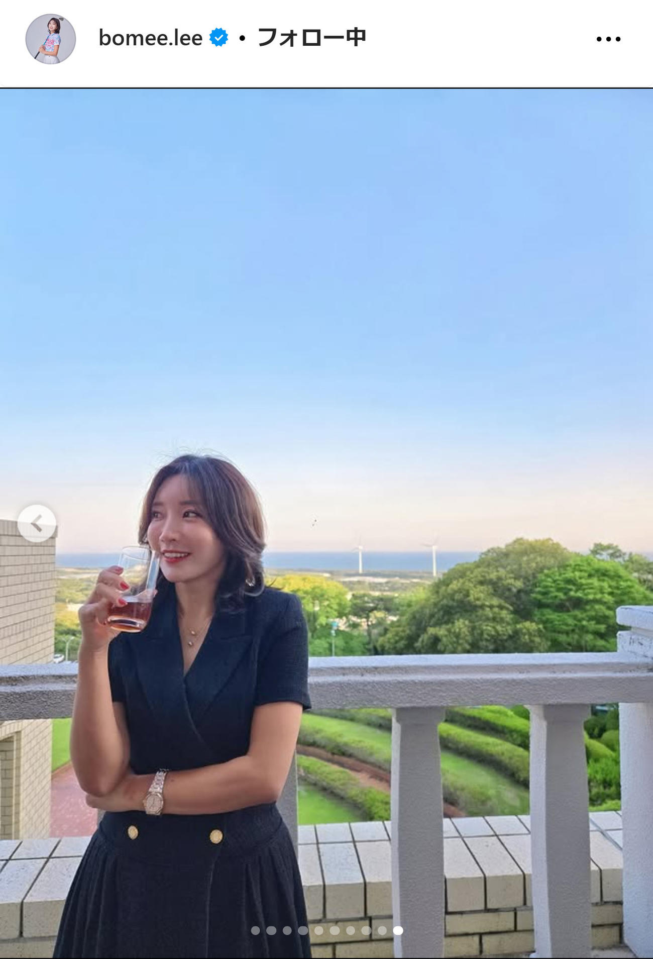 イ・ボミのインスタグラムから