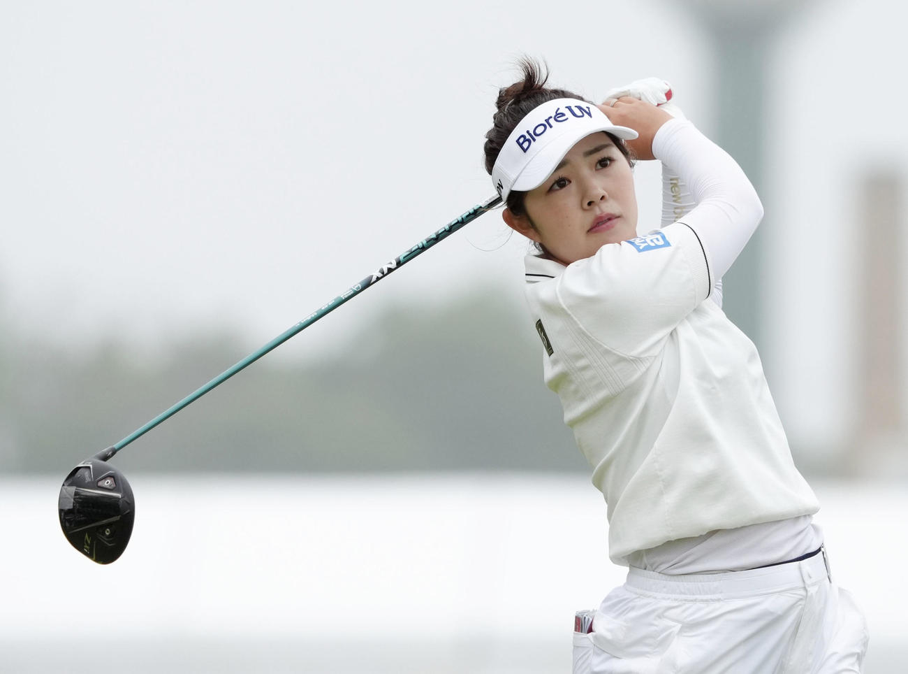 最終ラウンド、通算10アンダーで5位の山下美夢有（共同）