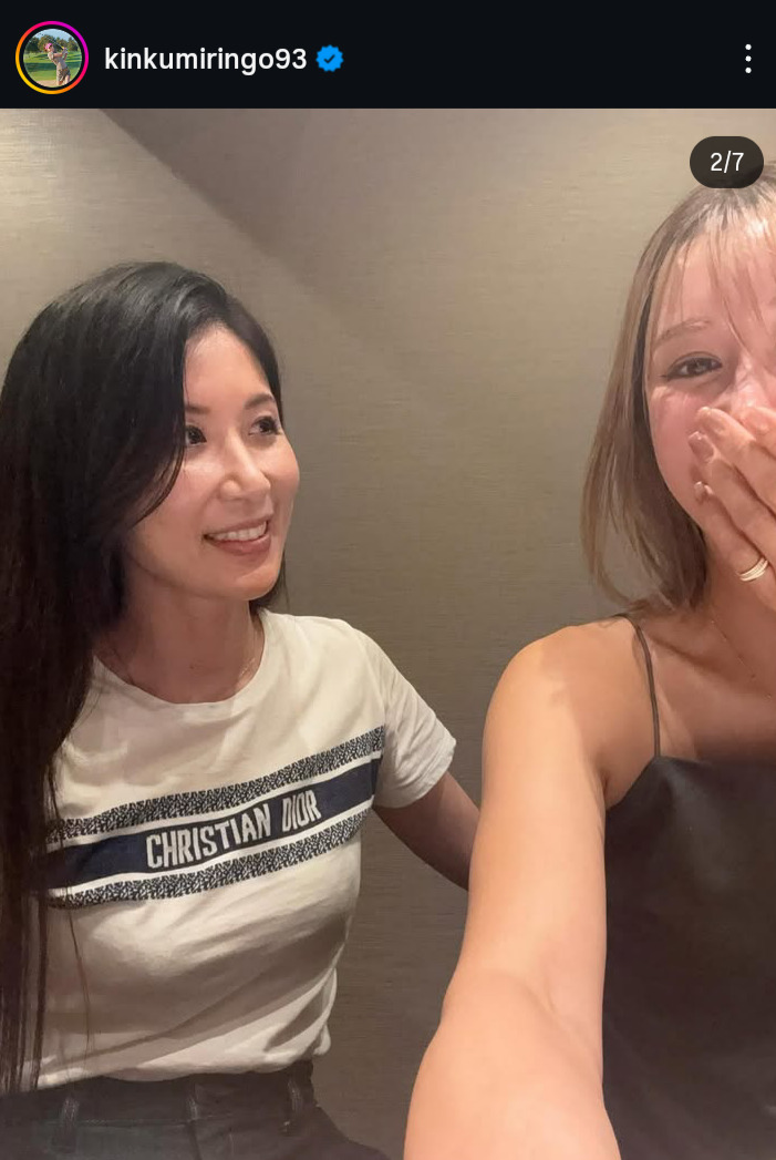 金田久美子のインスタグラムから