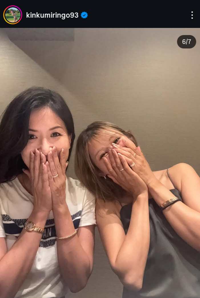 金田久美子のインスタグラムから