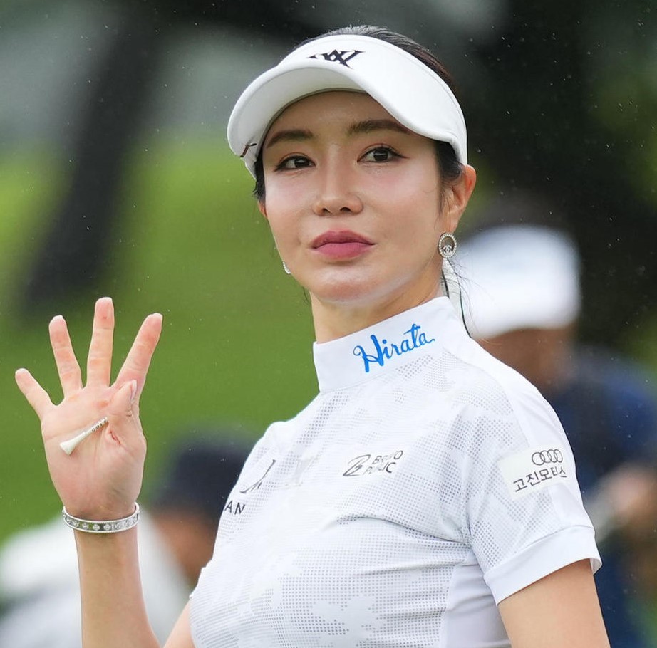 元女子ゴルファーのアン・シネさん（2024年撮影）
