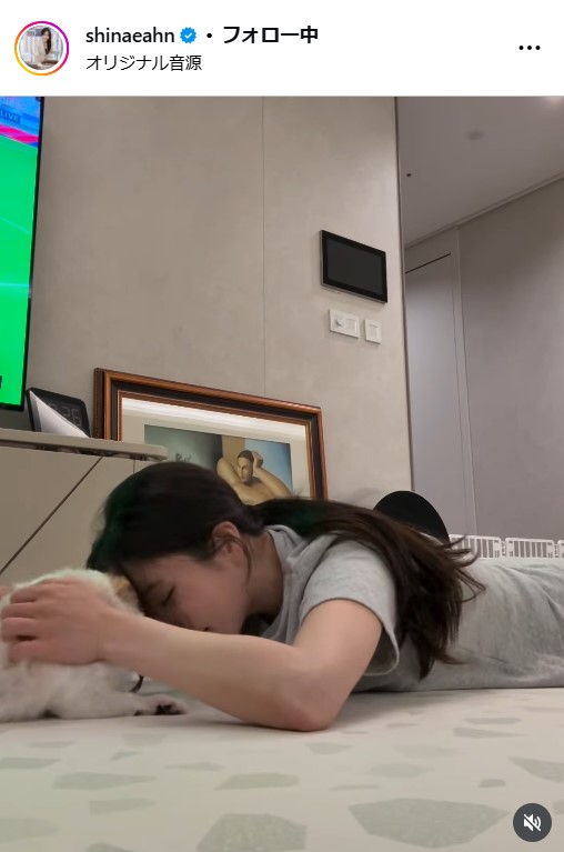 アン・シネさんのインスタグラムから