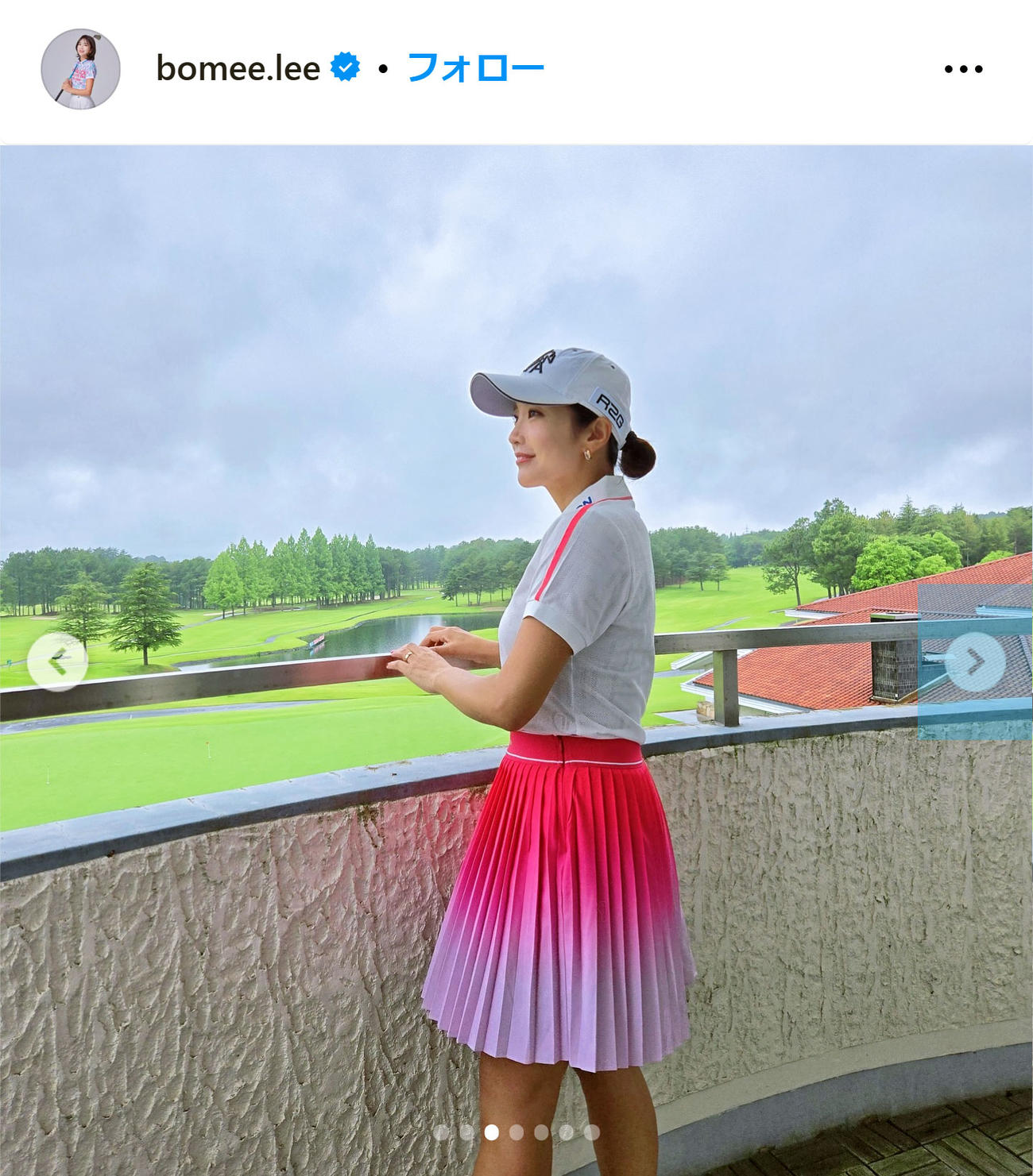 イ・ボミのインスタグラムから