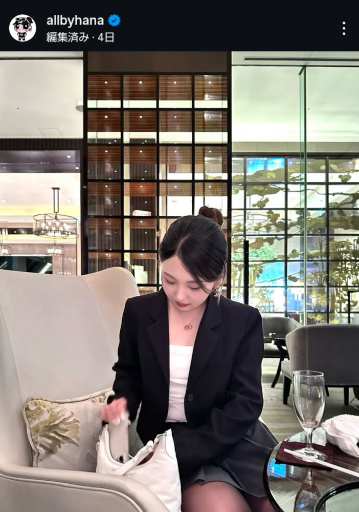 リ・ハナのインスタグラムから