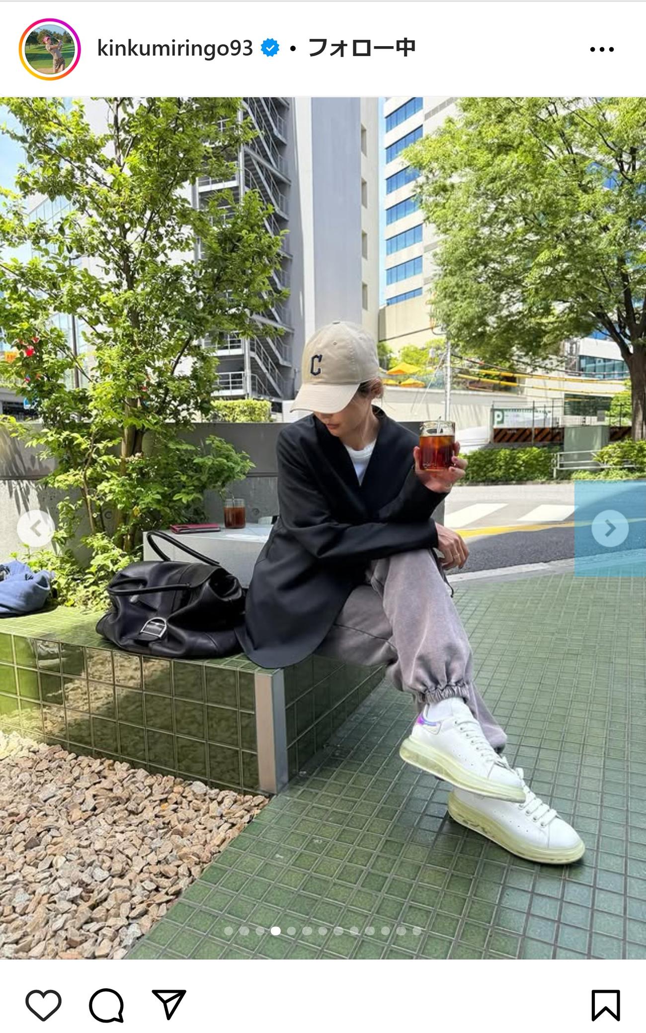 金田久美子のインスタグラムから