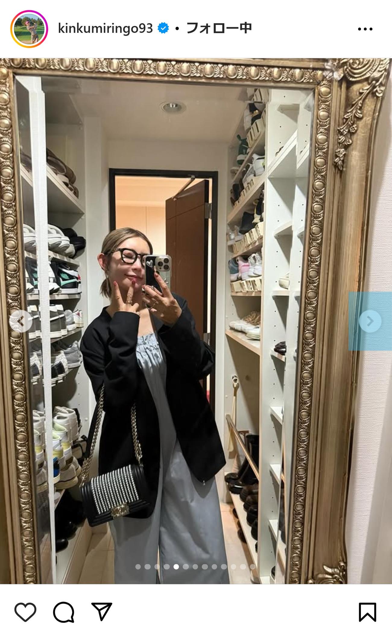 金田久美子のインスタグラムから