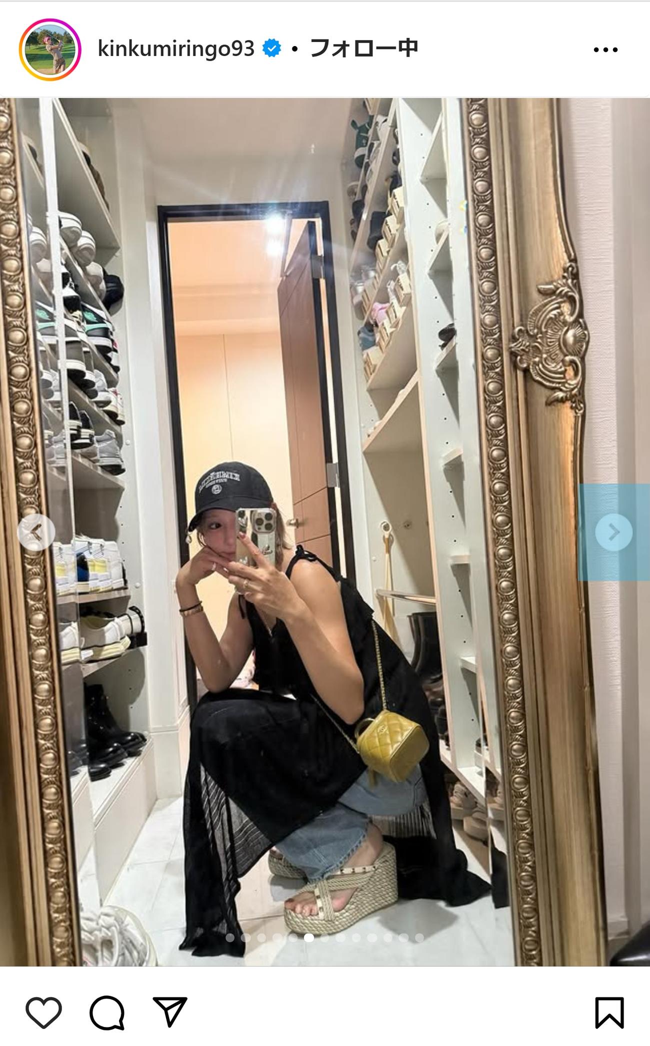 金田久美子のインスタグラムから