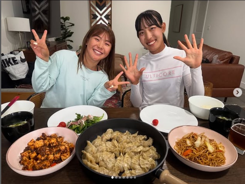 吉田優利のインスタグラムから