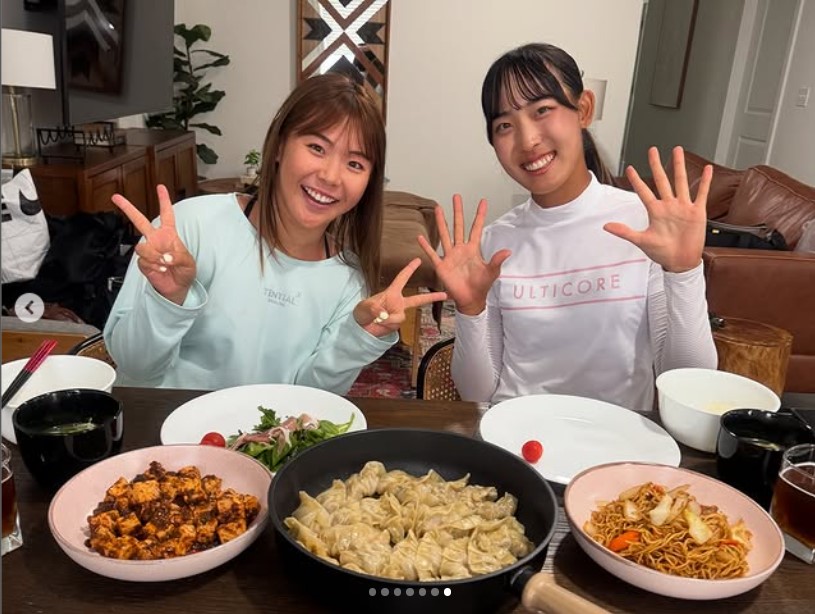 吉田優利のインスタグラムから