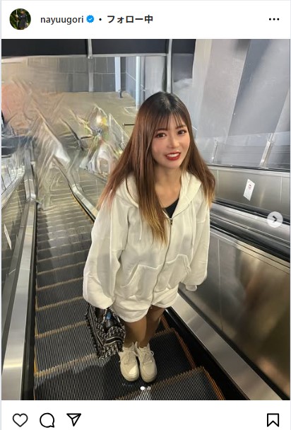 中野なゆのインスタグラムから