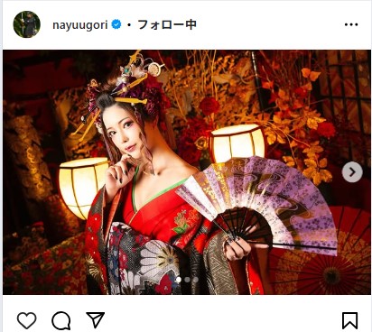中野なゆのインスタグラムから
