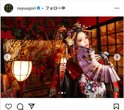 中野なゆのインスタグラムから