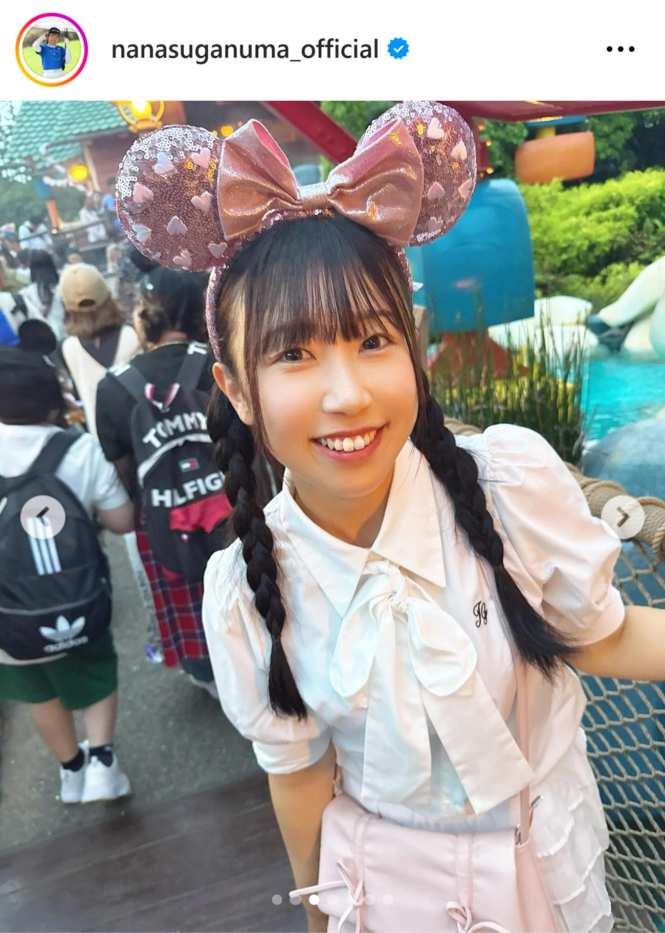 菅沼菜々のインスタグラムから